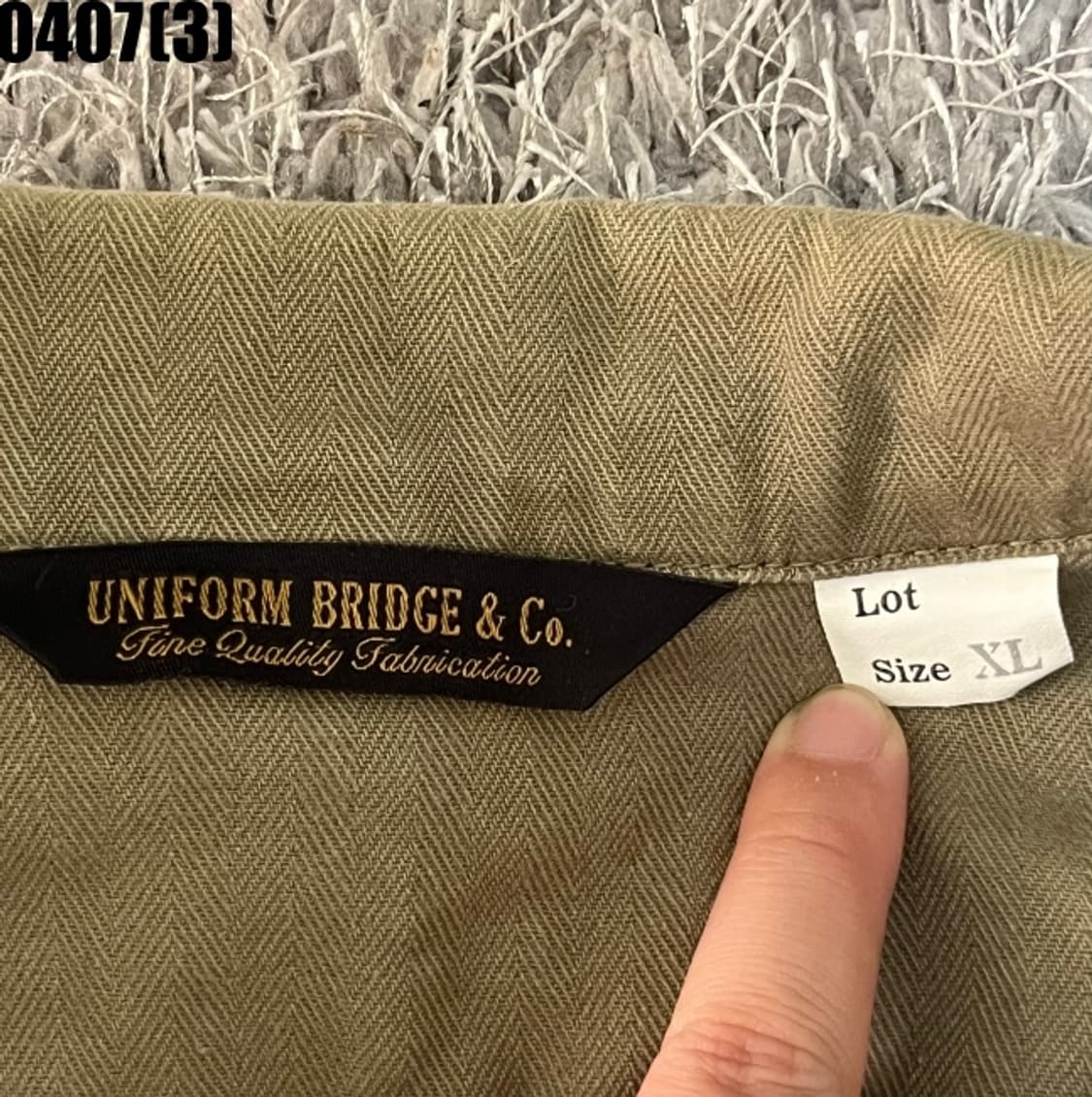 유니폼브릿지 밀리터리 자켓 상품이미지3