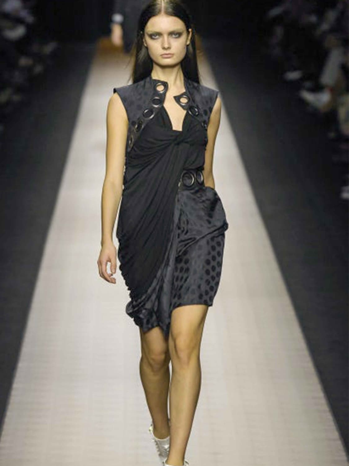 2006 지방시 리카르도 티시 도트 드레이프 탑  상품이미지1