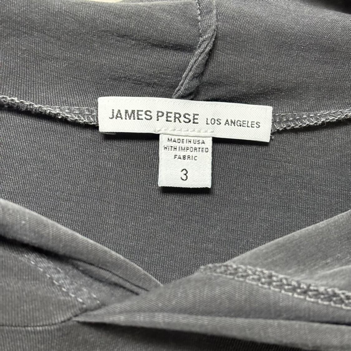 3) 제임스펄스 james perse 코튼 저지 후드 상품이미지2