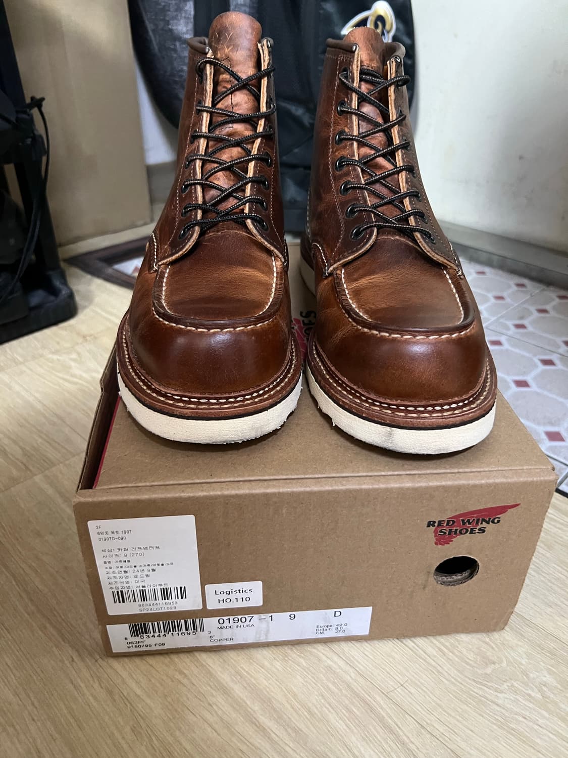 레드윙 목토 1907 9D 상품이미지7