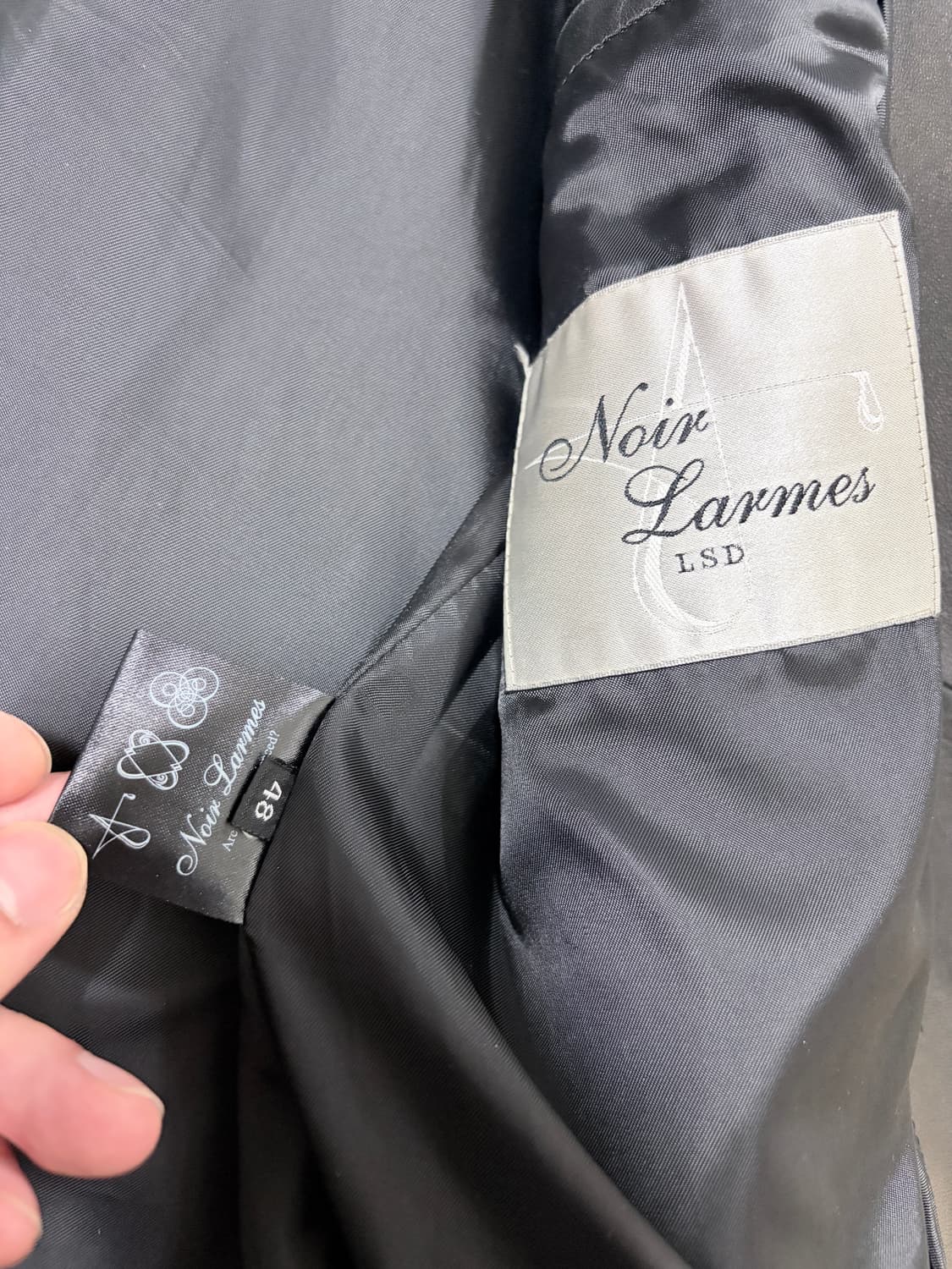 느와르라르메스 더블라이더 48, 가죽자켓, 레더자켓 상품이미지10