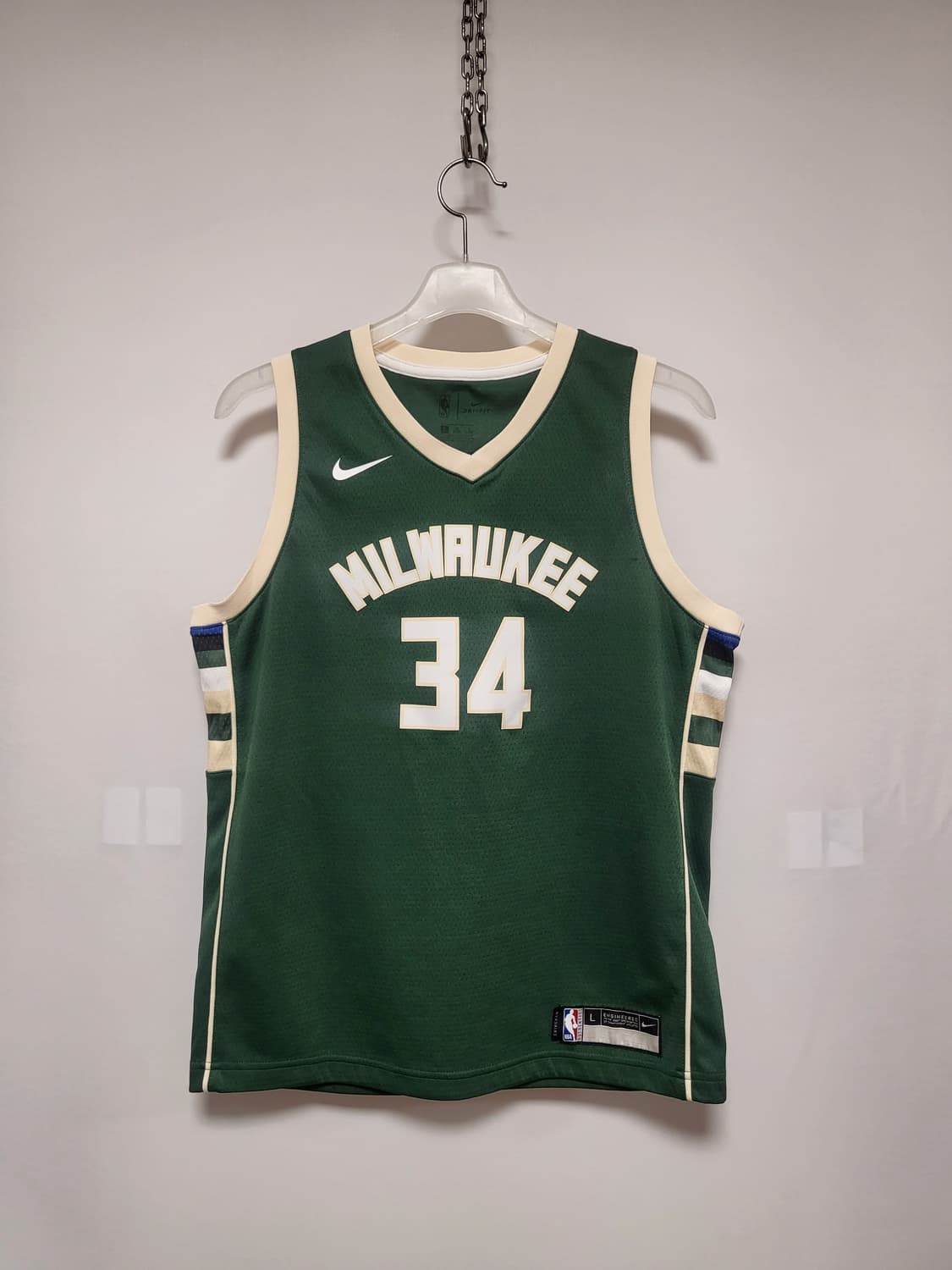 나이키 NBA 밀워키 벅스 스윙맨 아이콘저지 아테토쿰실 상품이미지1