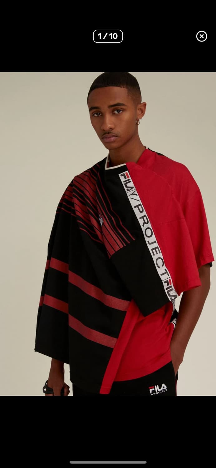 와이프로젝트 x 필라 레이어드 티셔츠 상품이미지4