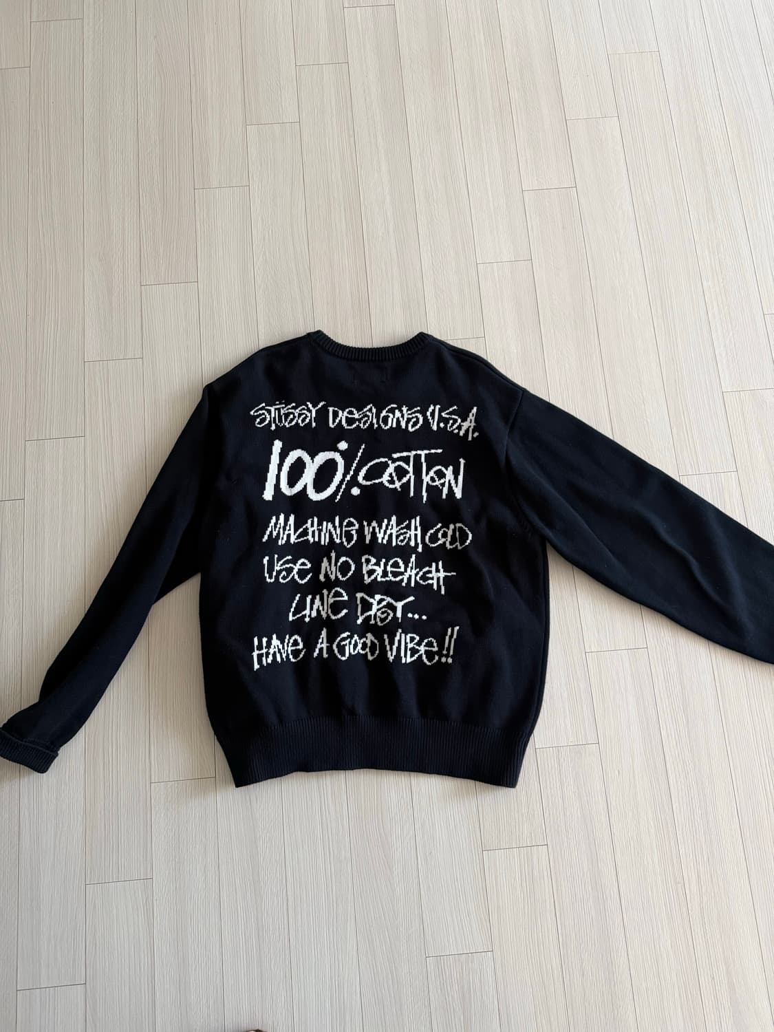 [XL] 스투시 케어라벨 스웨터 상품이미지5