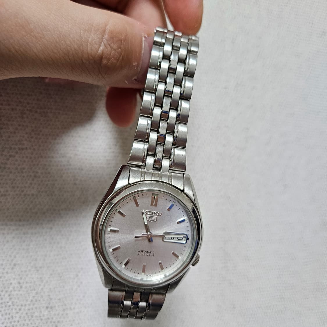 세이코 5 오토매틱 21석 시계 Automatic 21 jewels 상품이미지6