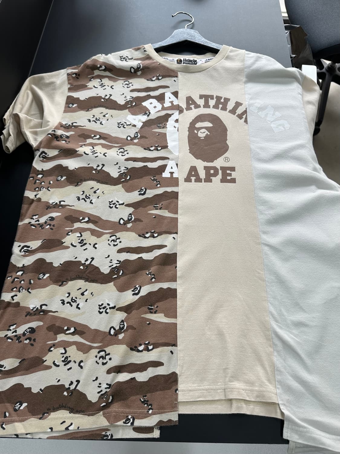 베이프 데저트 카모 사루 반팔티 상품이미지5