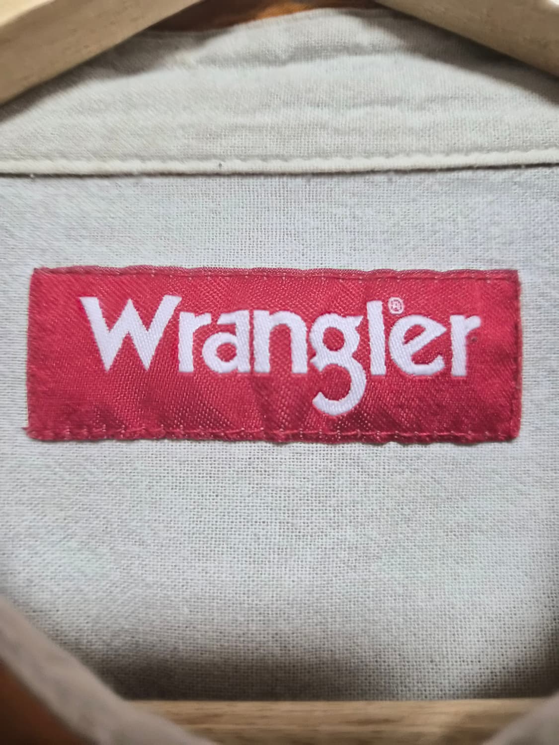랭글러Wrangler 반팔 워크 셔츠 L - S413 상품이미지4