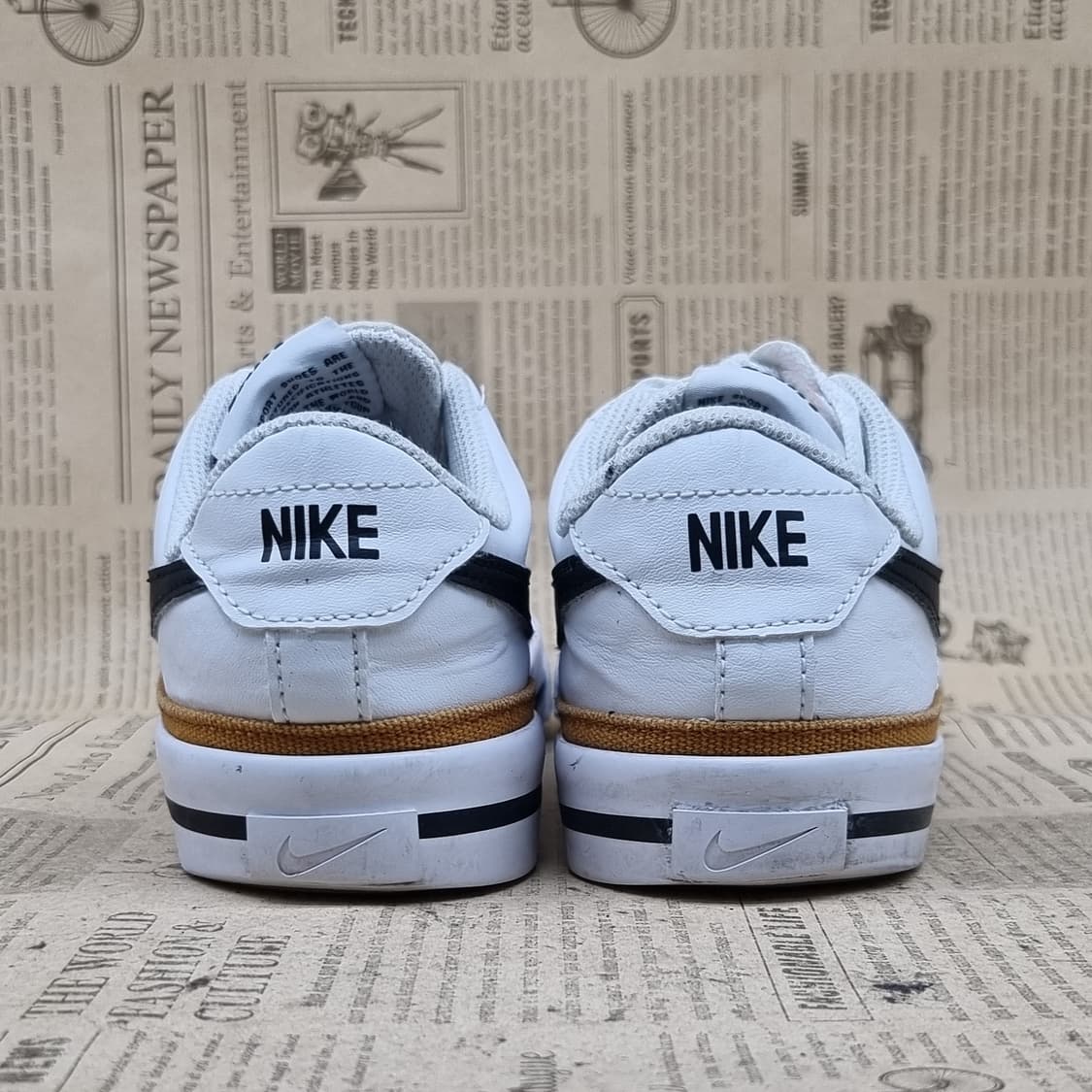 나이키 코트레거쉬 레더 스니커즈235 상품이미지4