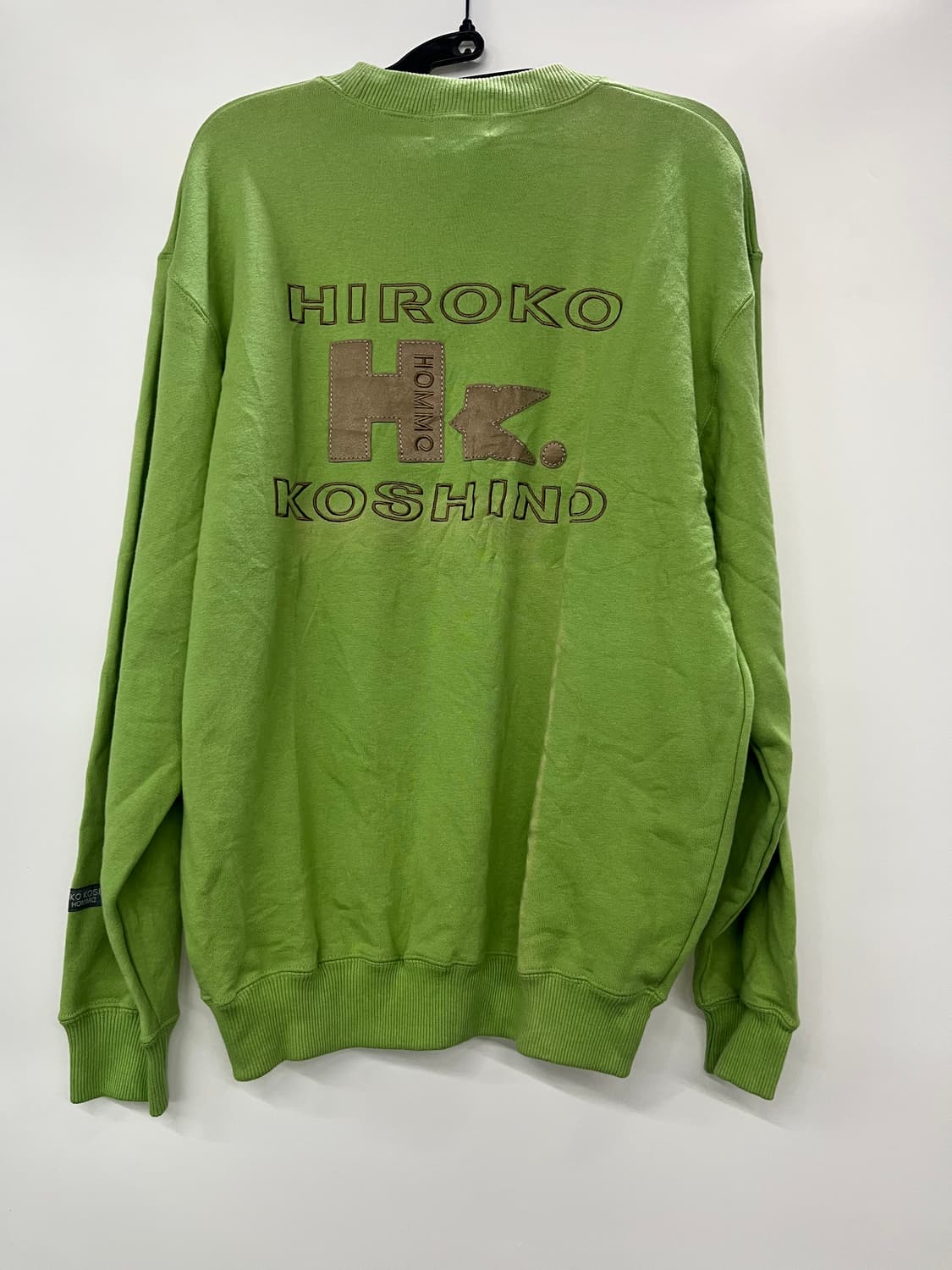 히로코코시노 자수 맨투맨 M사이즈 상품이미지2