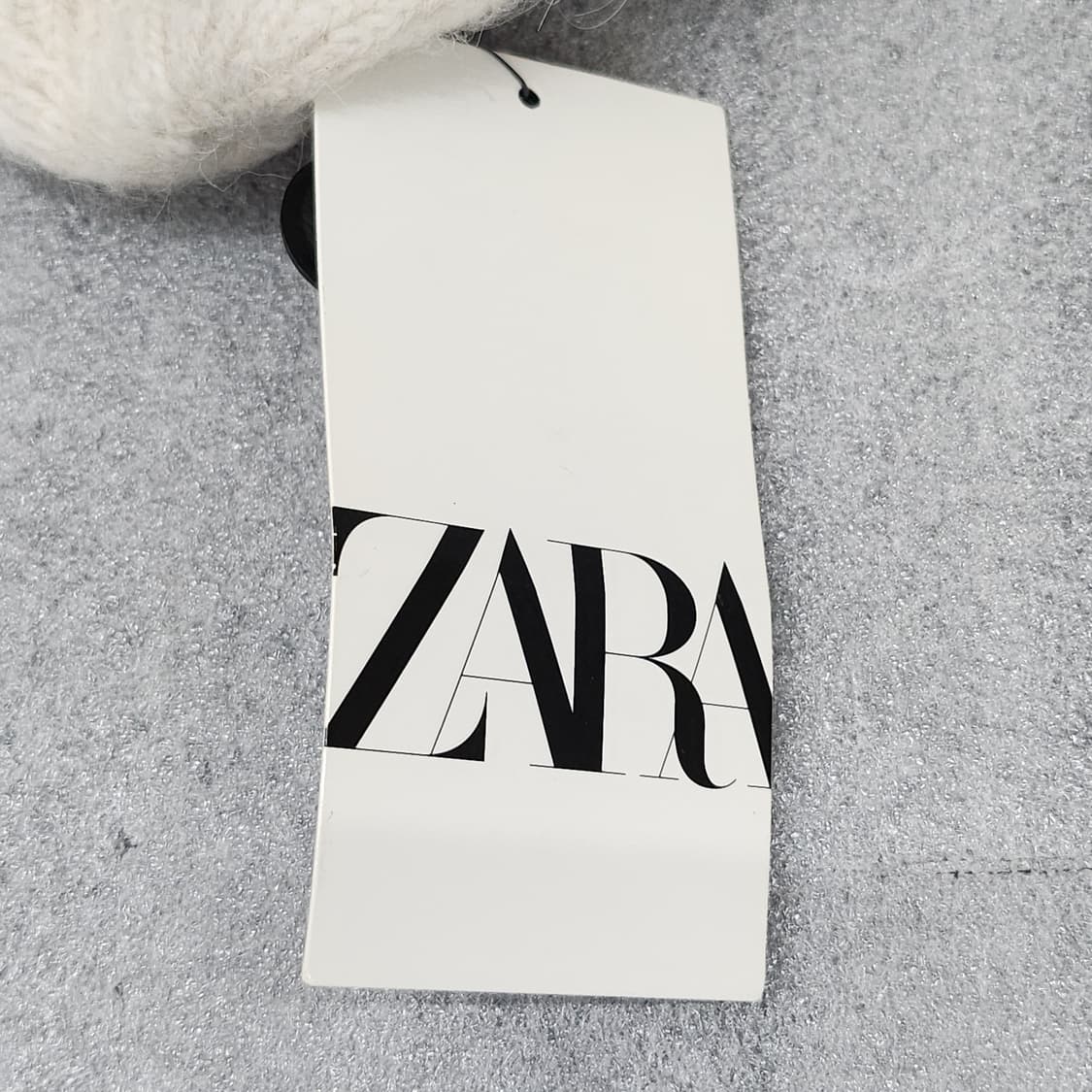 미착용 자라 정품 니트 비니,M사이즈 52cm 상품이미지3