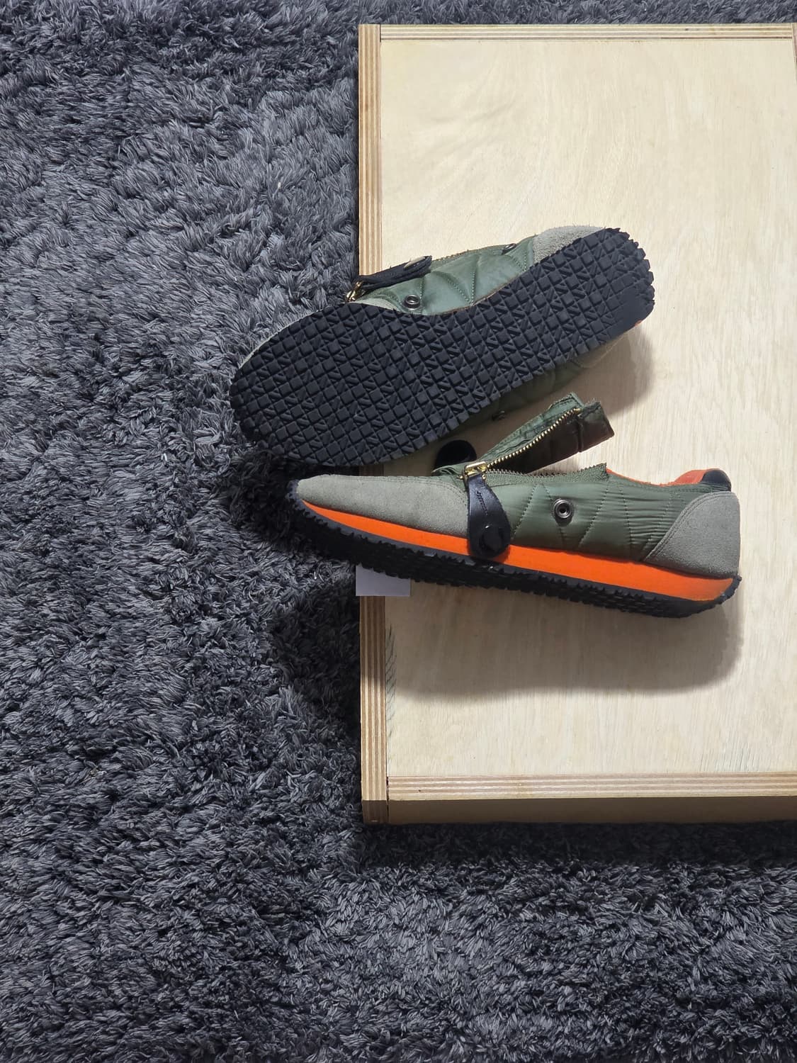 Kapital ma-1 khaki shoes 상품이미지4