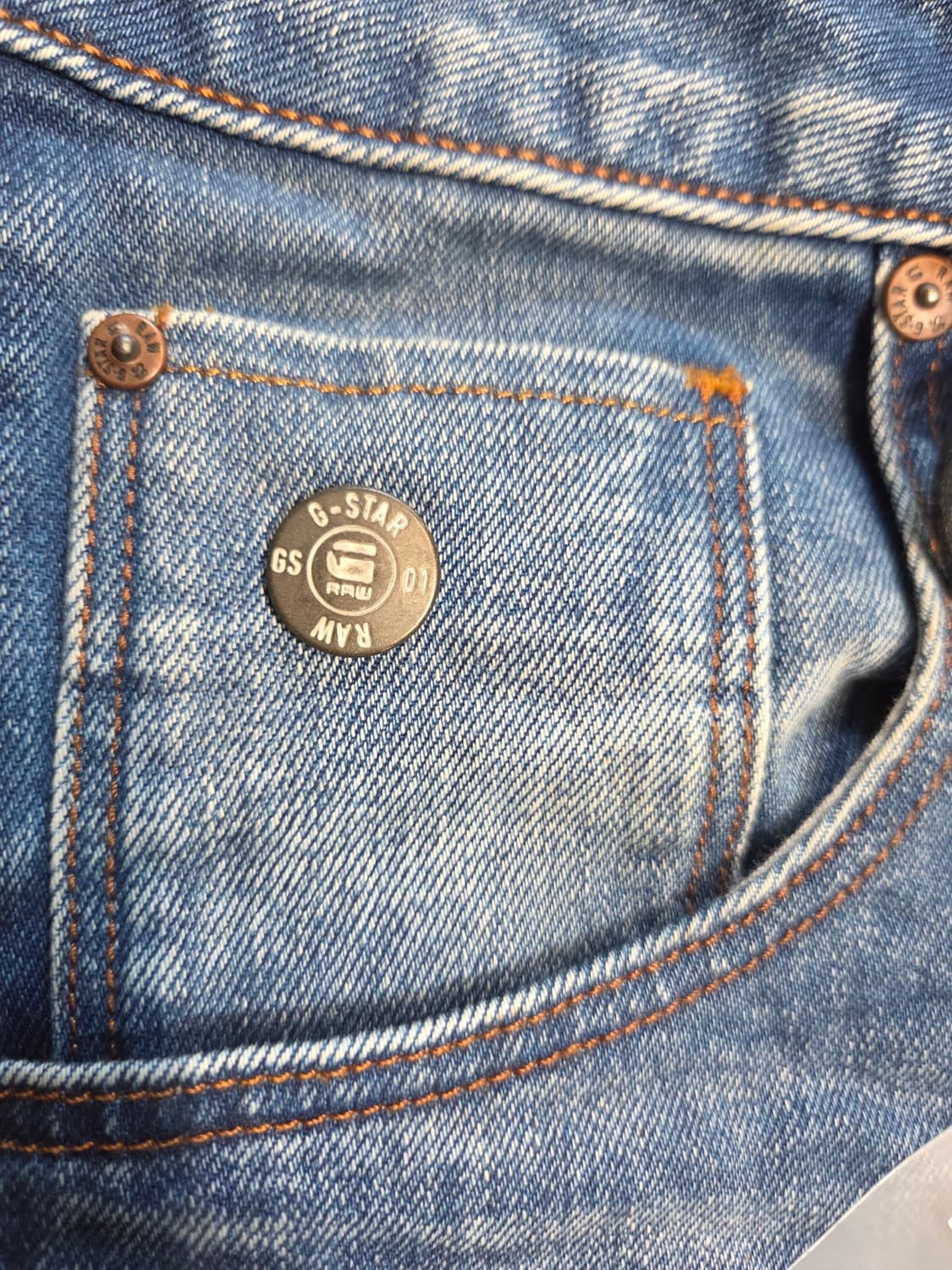 G-STAR RAW ARC 3D SLIM데님 팬츠 블루(W28/L30) 상품이미지3