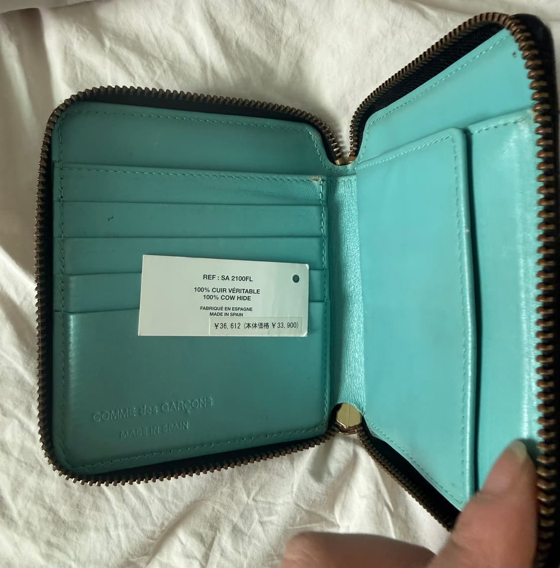 꼼데가르송 jp 에나멜 지갑 상품이미지2