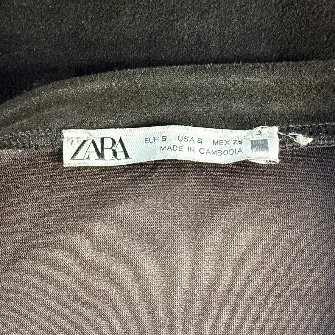 S 자라 스웨이드 미니 원피스 0203T 상품이미지3