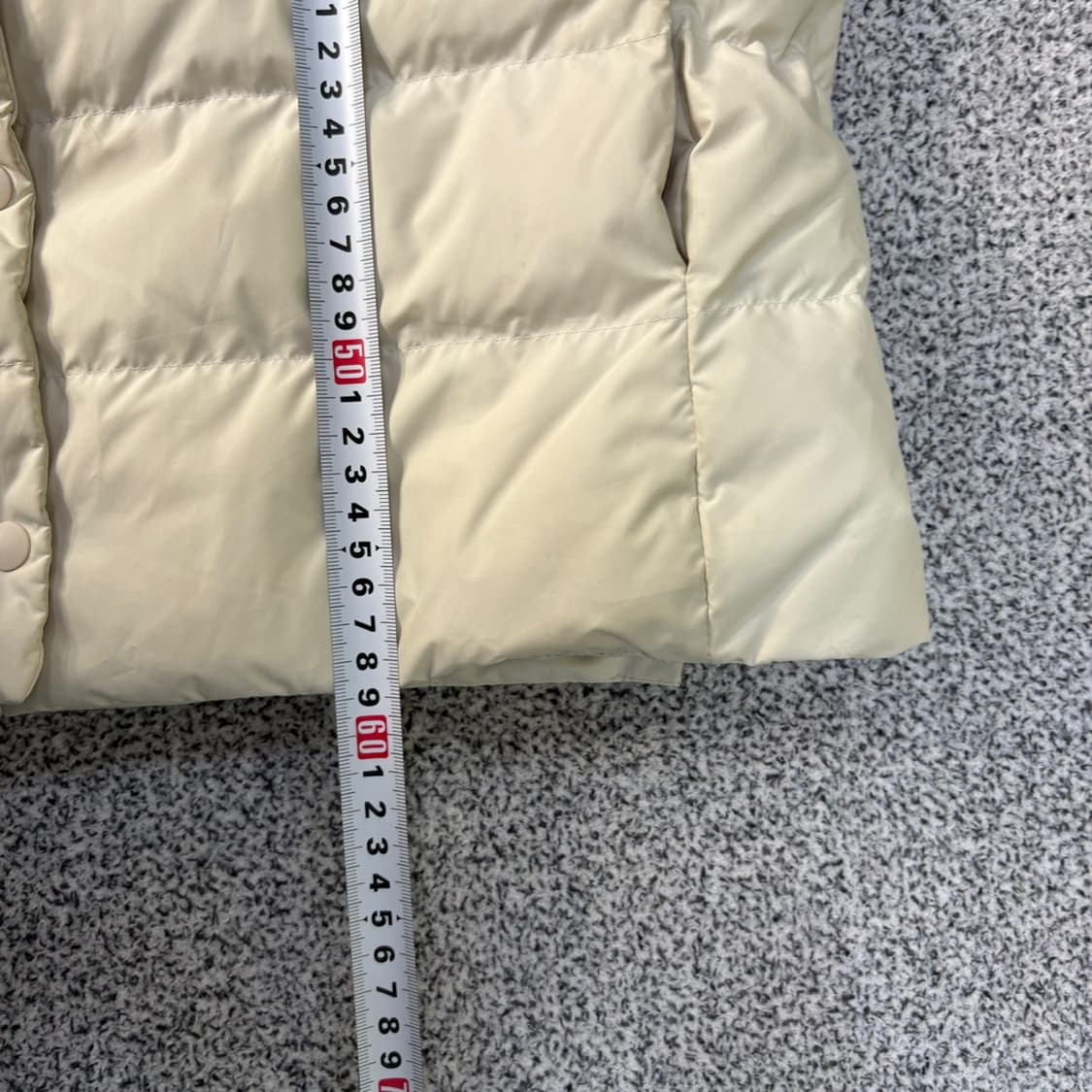 82 SJSJ 한섬 구스다운 경량 조끼 0401J 상품이미지7