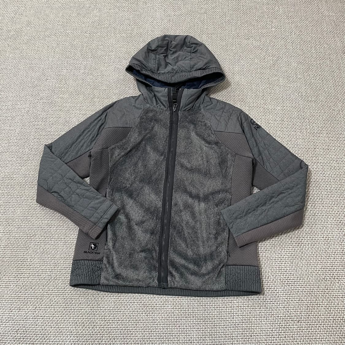 블랙야크 여성 후리스 패딩 후드 9976 상품이미지1