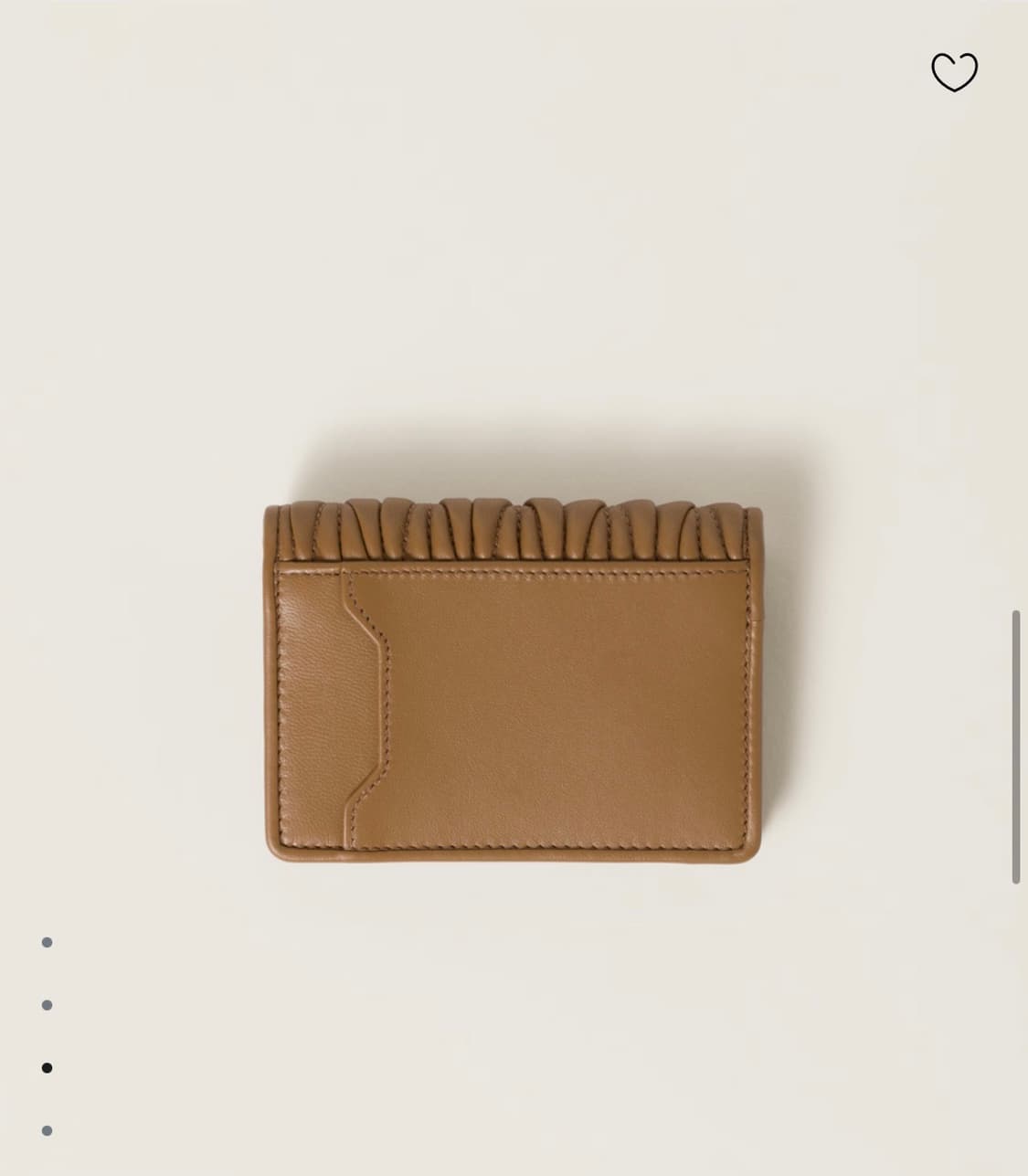 미우미우 마테라쎄 카드지갑 상품이미지3