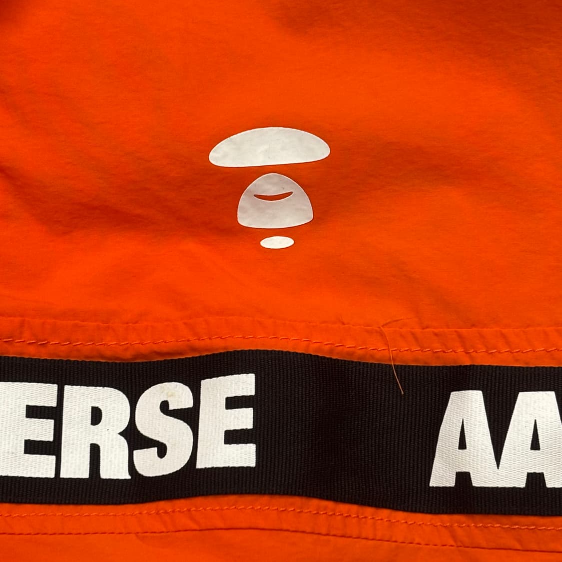 XXL 새상품 Aape 에이프유니버스 오렌지 내장후드 아노락 상품이미지8