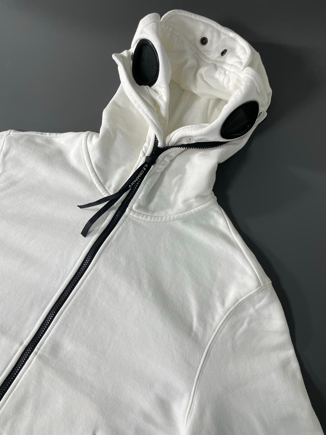 [XL] CP컴퍼니 씨피컴퍼니 코튼 고글 후드 집업 상품이미지3