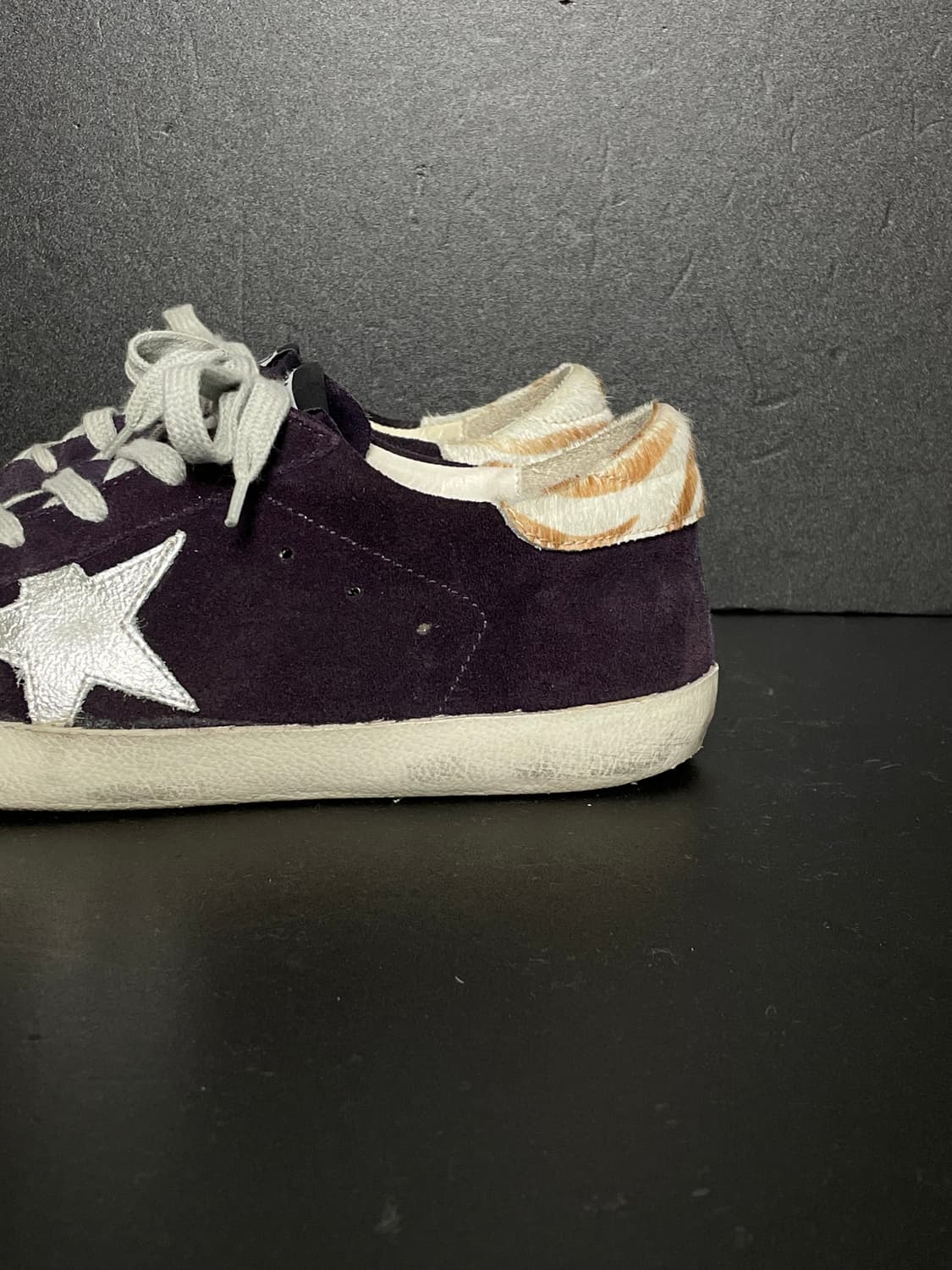 [37] 골든구스 스웨이드 슈퍼스타 지브라 상품이미지6