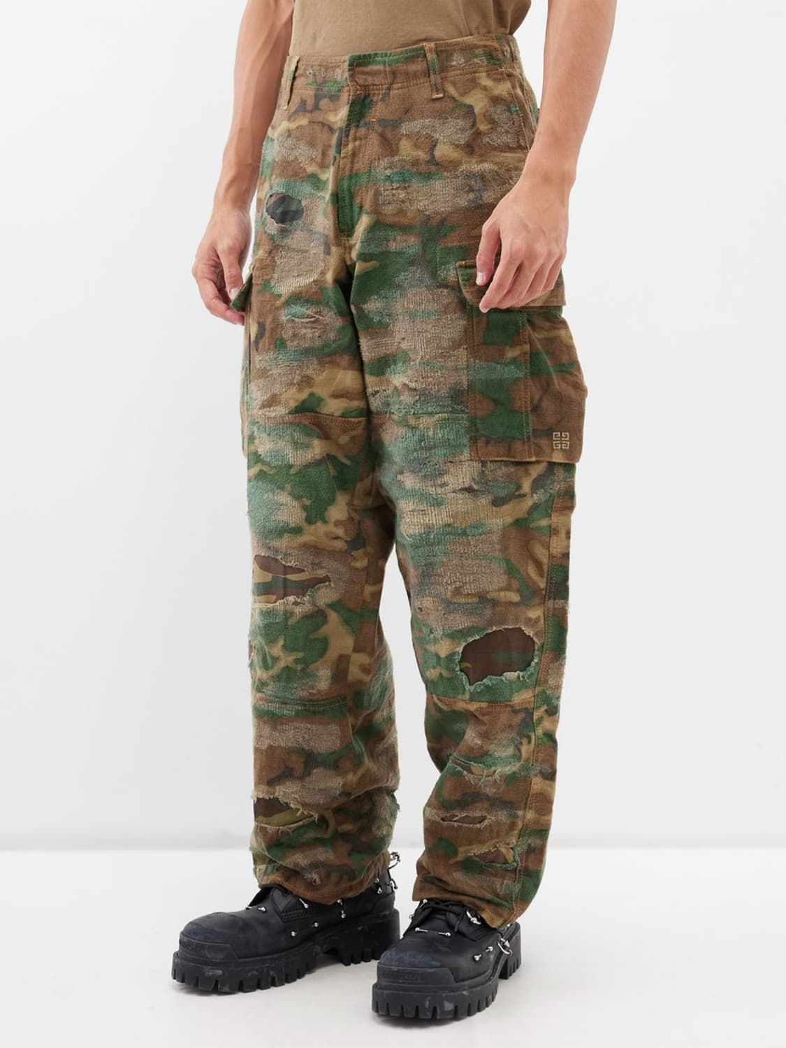 구매글) 지방시 카모 디스트레스드 펜츠 상품이미지1