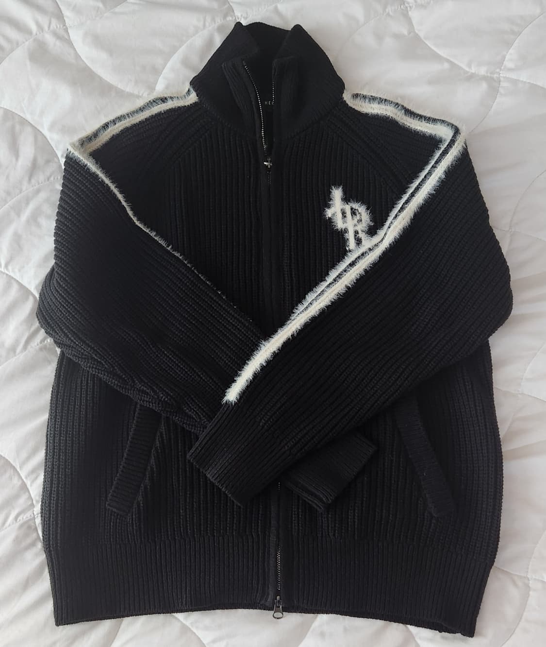 레더리 레글런 트랙 니트 집업 m 상품이미지2