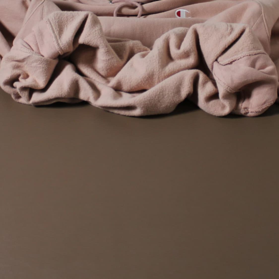 Champion 챔피온 다크핑크 기모 후드티 상품이미지3