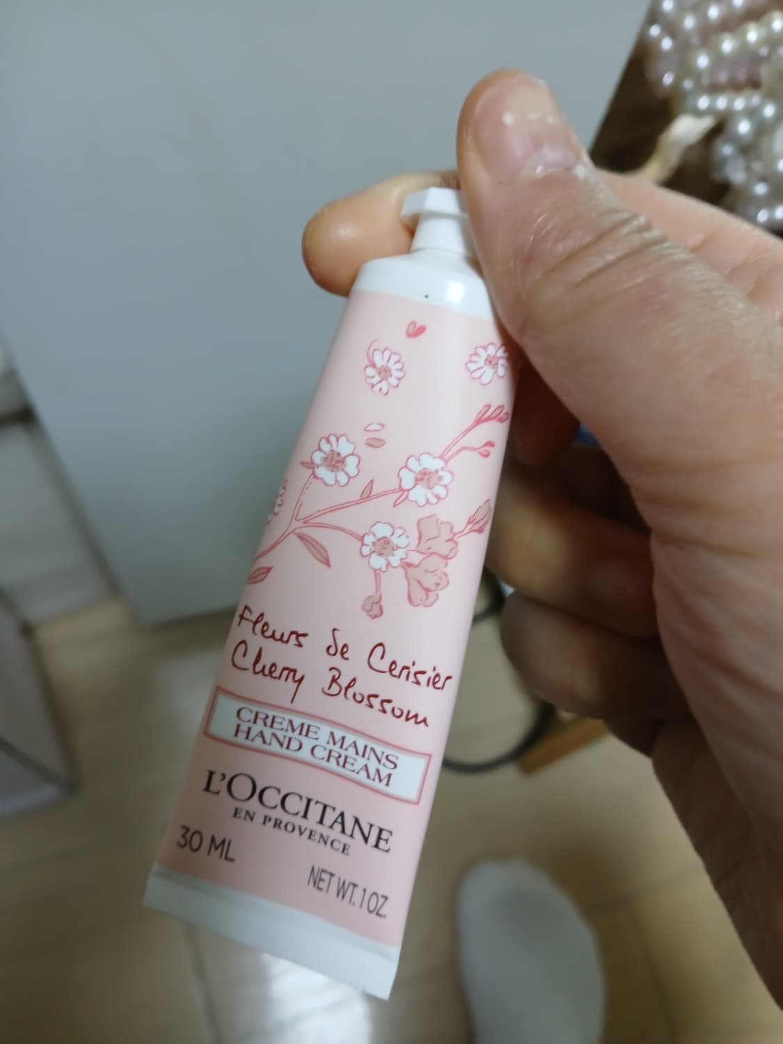 록시땅 체리블라썸 핸드크림 30ml 팝니다 상품이미지1