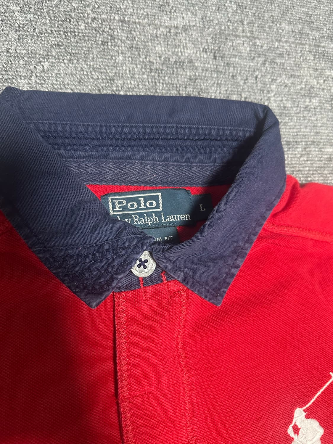 폴로 빅포니 카라티 레드 유일매물 상품이미지2