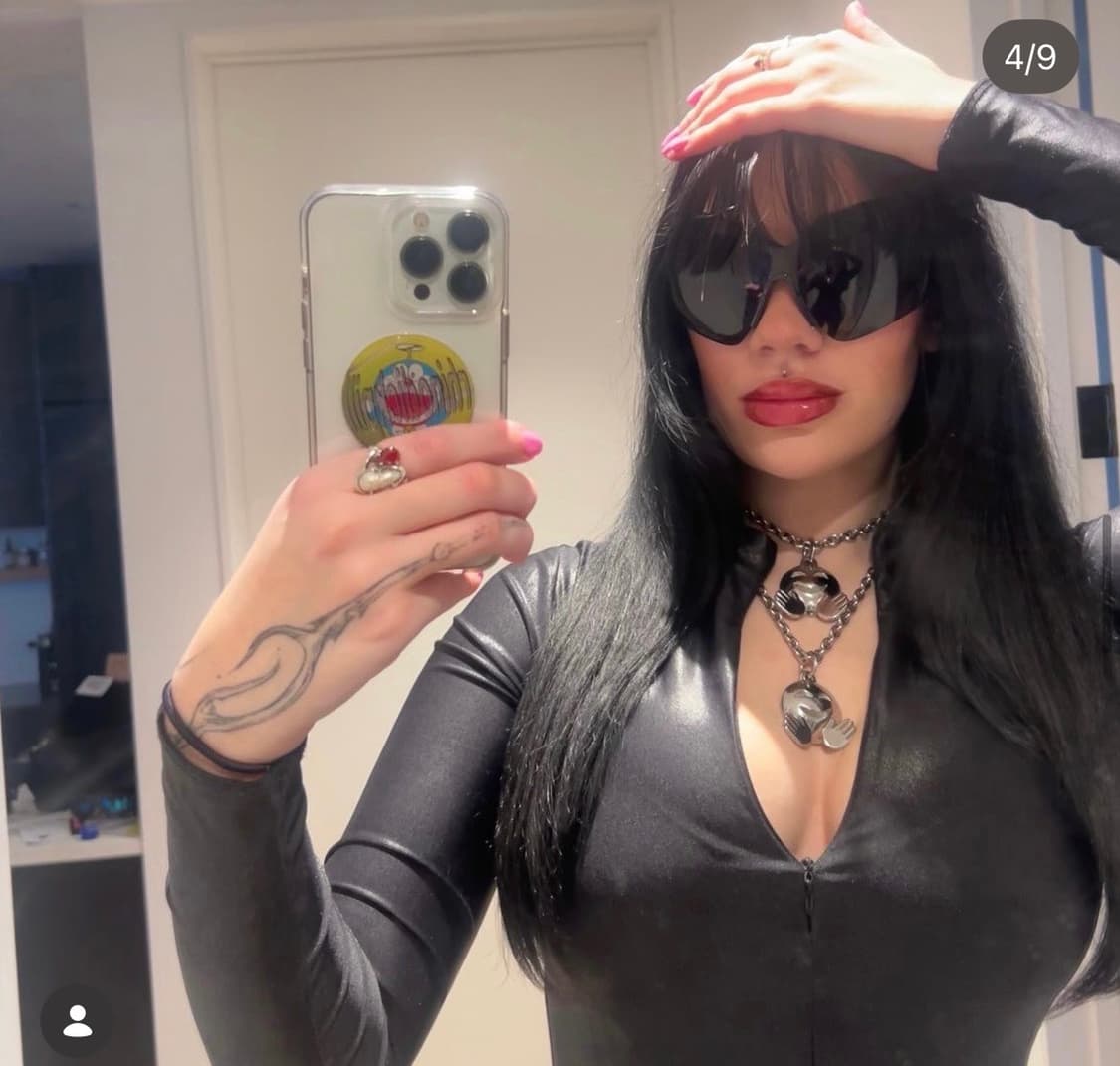 Rhinodickpill 이모지 목걸이 체인 🤐 상품이미지1