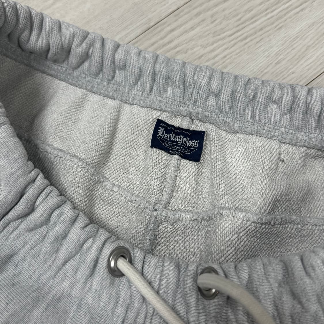 헤리티지플로스 스웻팬츠 멜란지그레이 상품이미지3