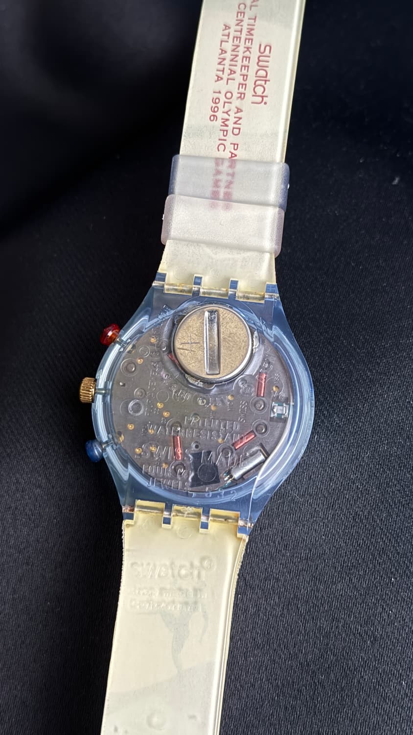 96년도 한정판 스와치 크로노그래프  상품이미지3