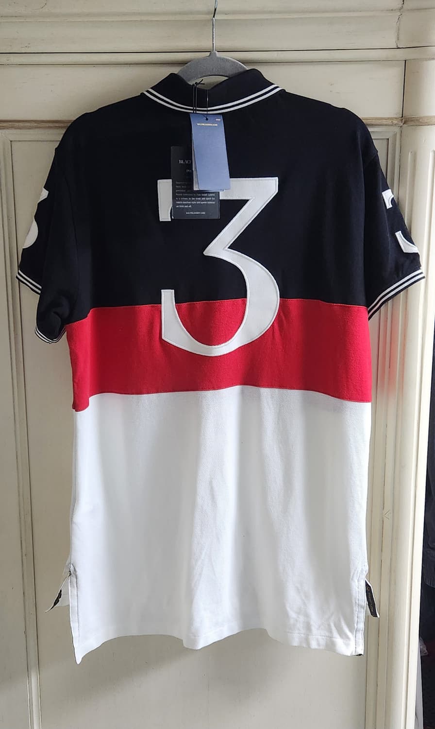 폴로 새상품 블랙워치 폴로팀 반팔티 M 상품이미지2