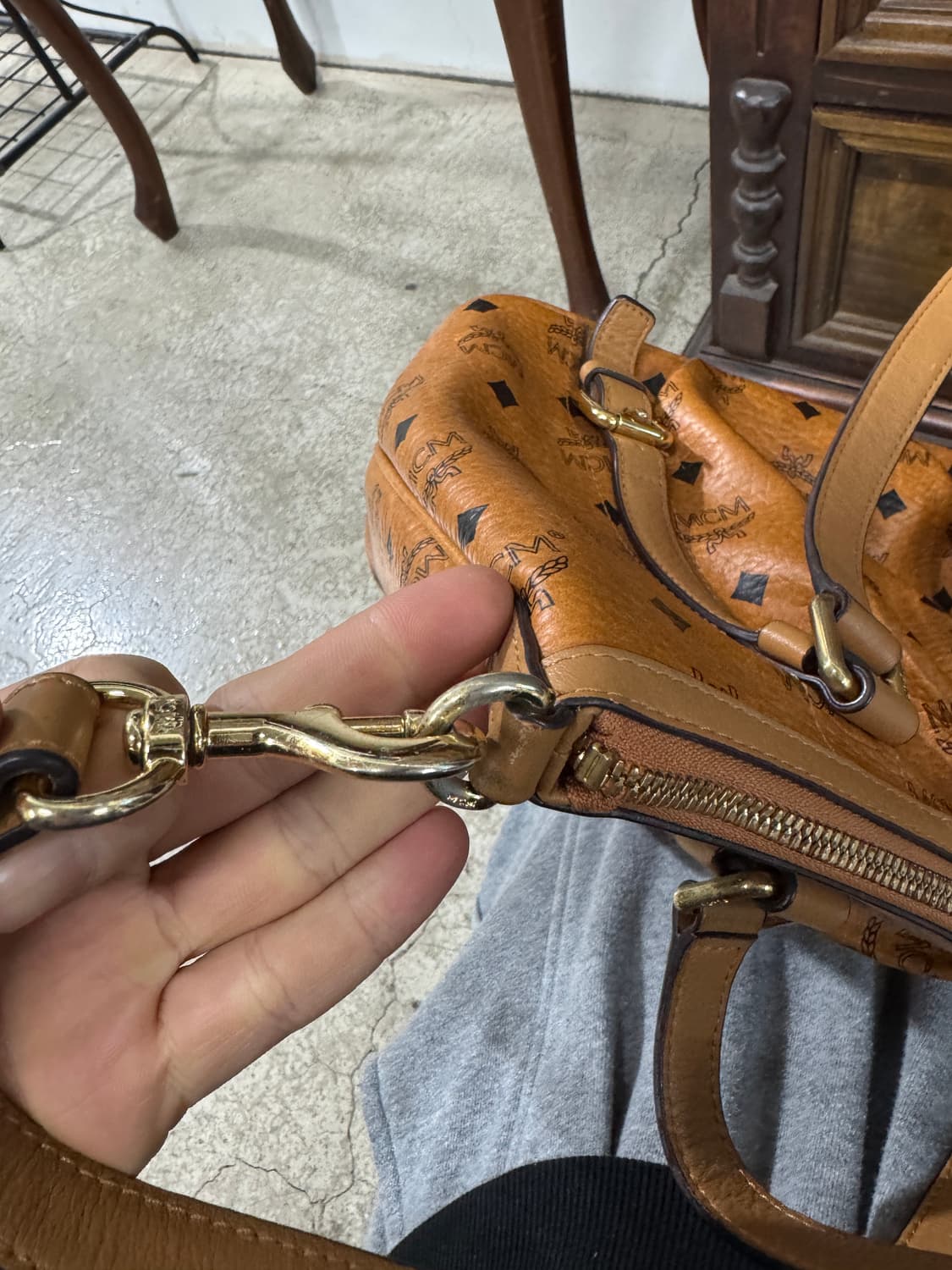 mcm비세토스 숄더백 상품이미지6