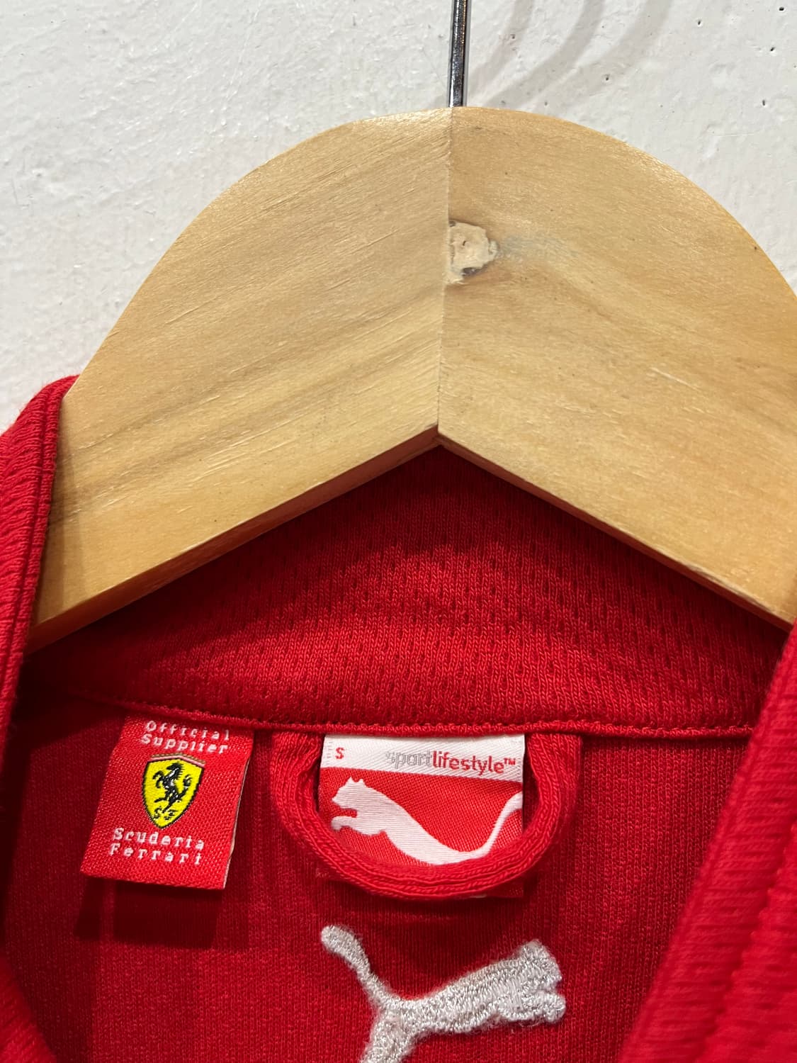 퓨마 페라리 집업 자켓 우먼즈 S 상품이미지8