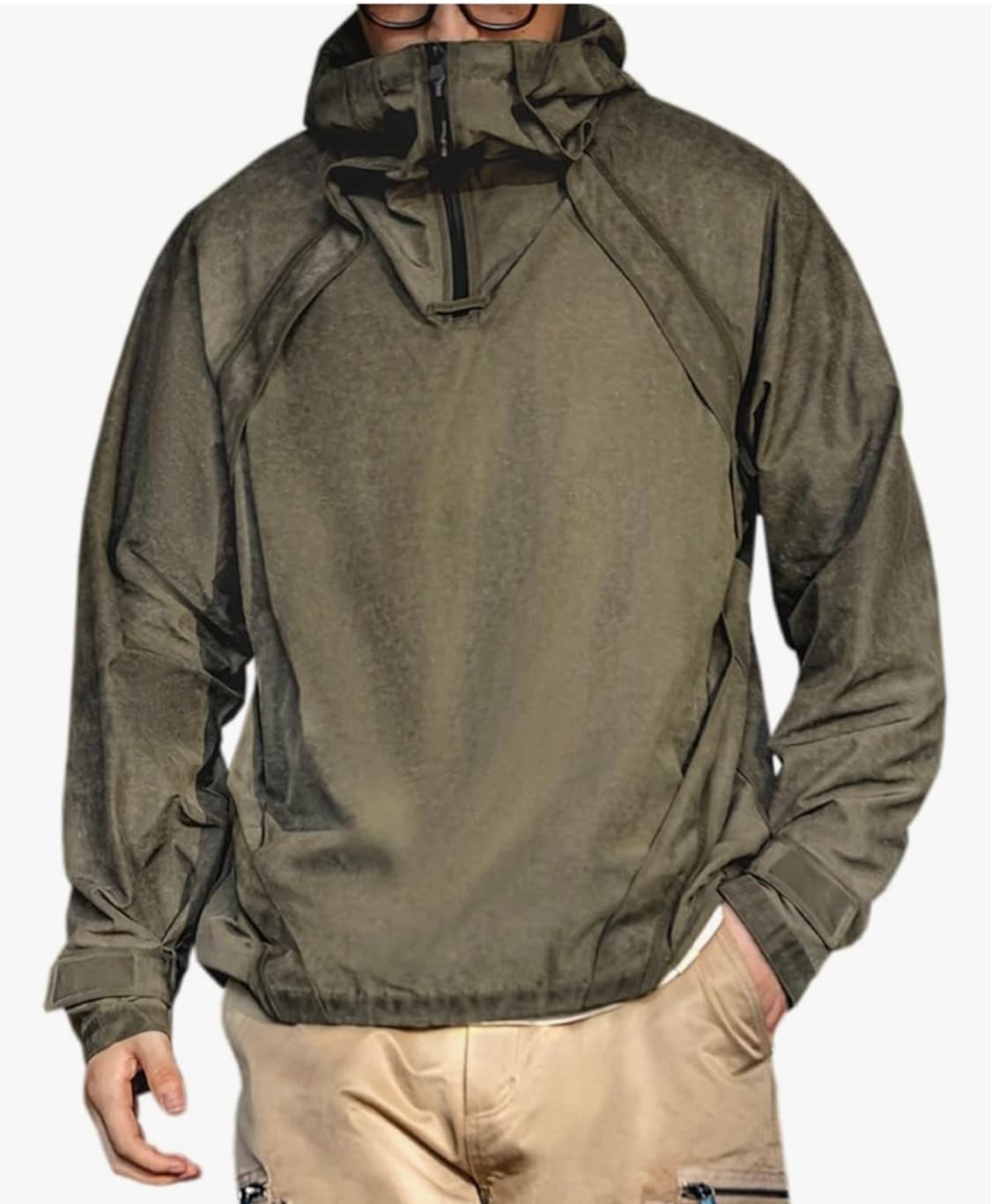 WORK WEAR  워크웨어 후드 아노락 / 남 L 빈티지 그린
 상품이미지2