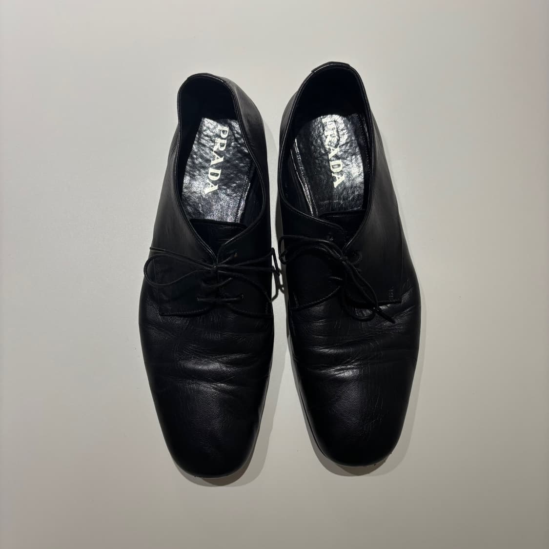 8.5) 프라다 플랫 더비 상품이미지4