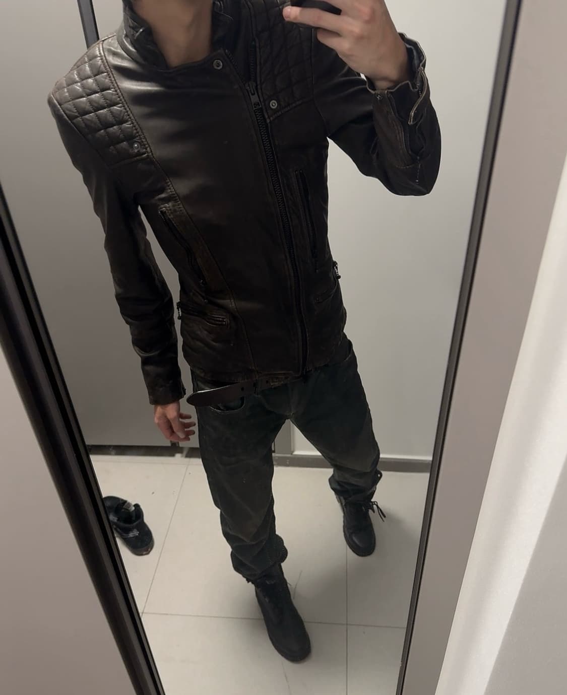 all saints leather jacket  상품이미지1