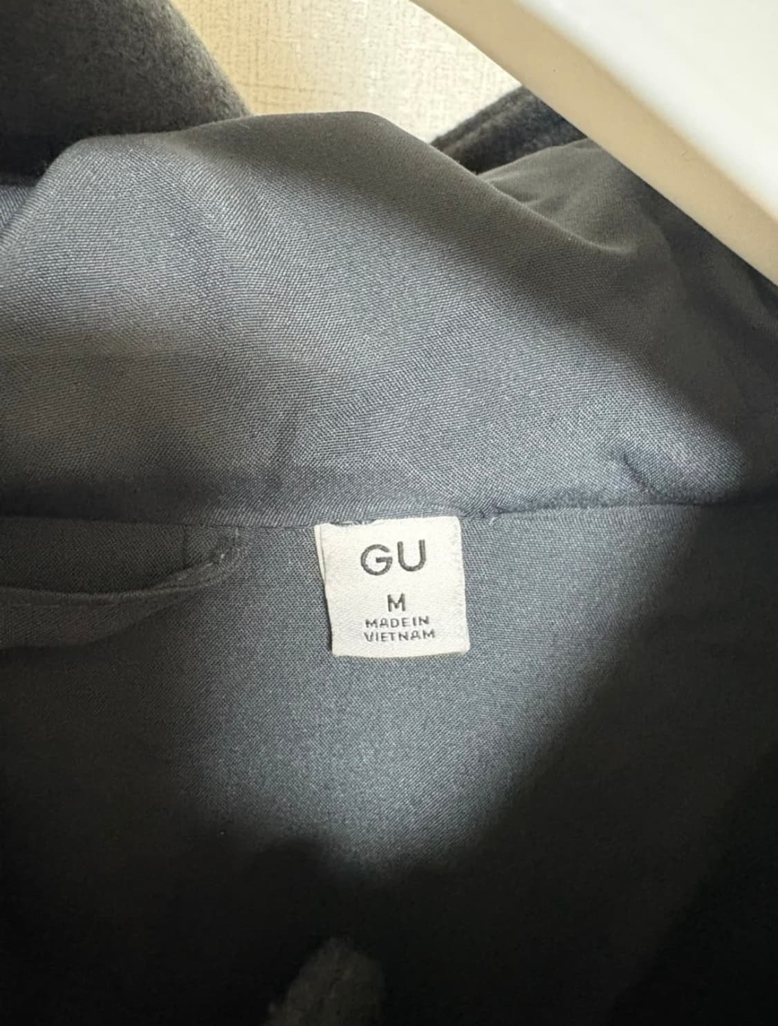 GU 코지 멜톤 파카 그레이 M (숏코트) 상품이미지3
