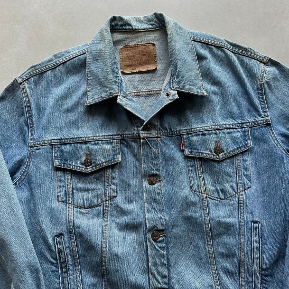 [L]리바이스 Levi's 00s 3세대 데님 트러커 자켓 70748 상품이미지4