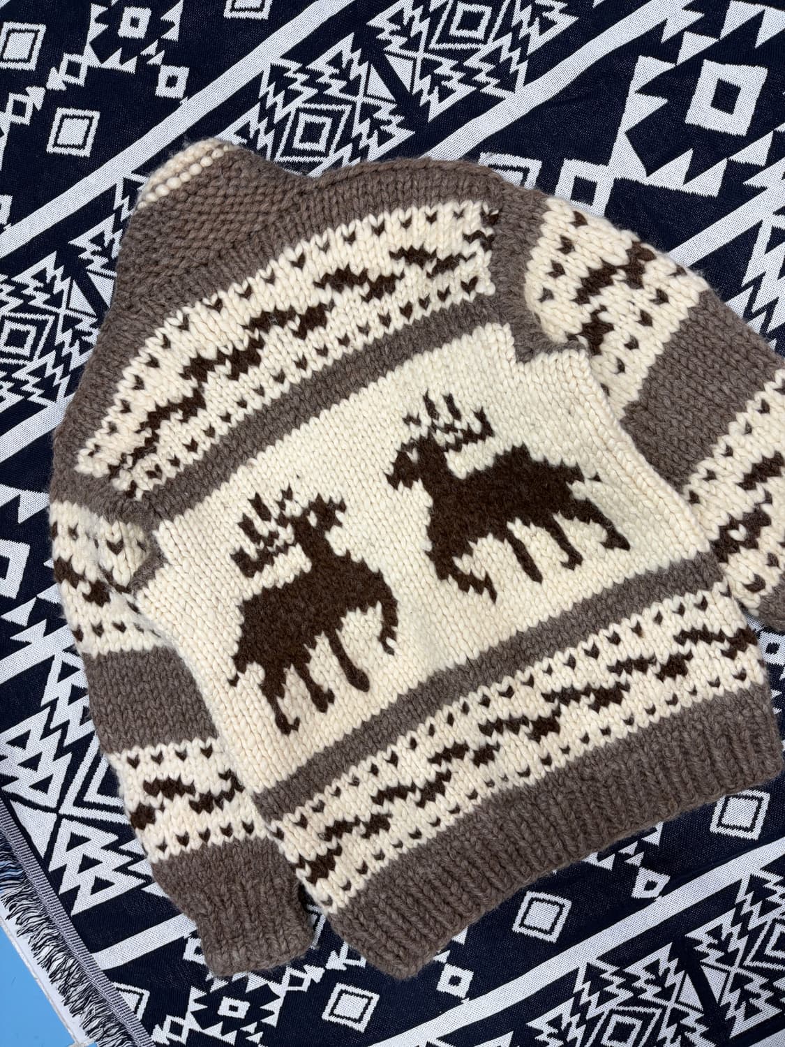 오리지널 Cowichan 코위찬 2XL (캐네디언 스웨터) 상품이미지10