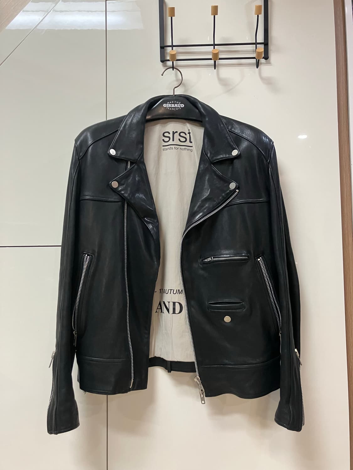 SRST 양가죽 라이더 자켓 48 상품이미지4