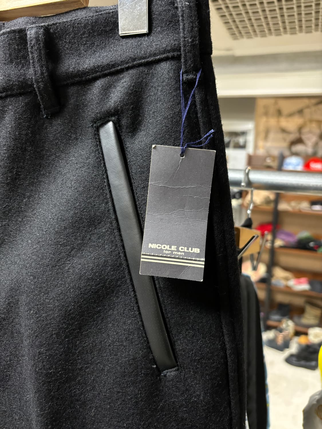 니콜 클럽 포맨 울 팬츠 상품이미지8