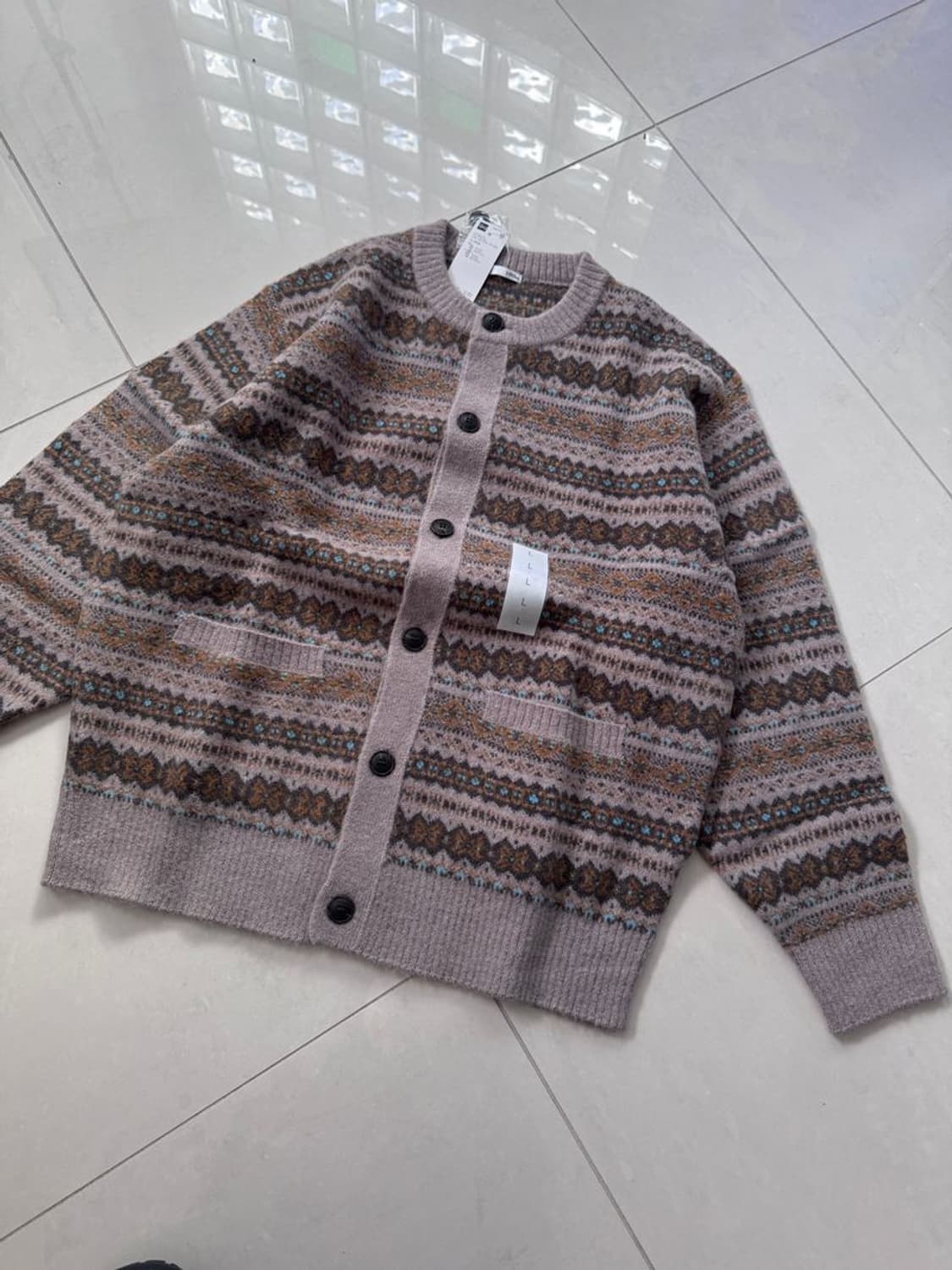 PUFF KNIT CARDIGAN 퍼프 니트 가디건 상품이미지2