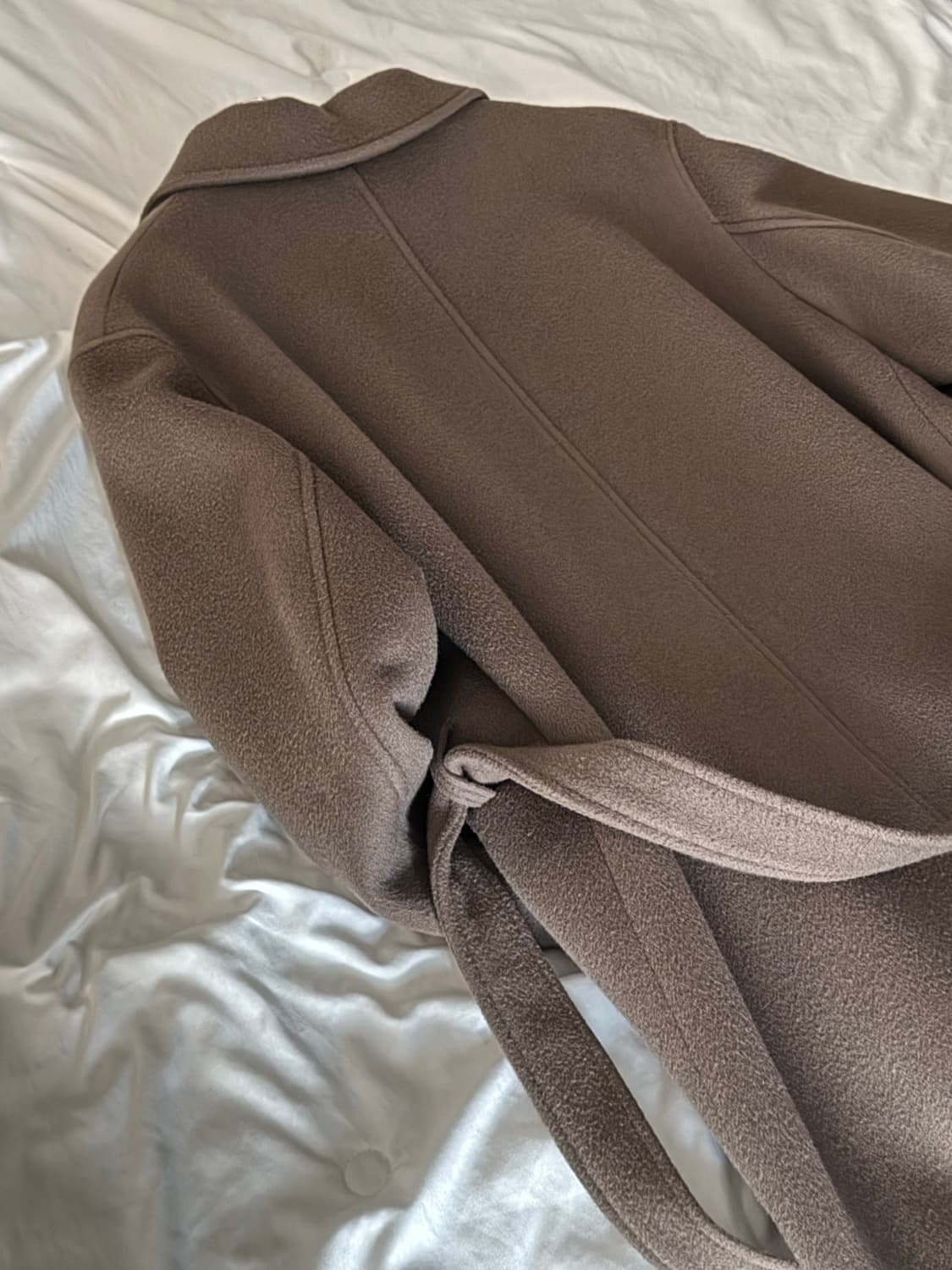 셔터 20FW 벨티드 발마칸 코트 L 상품이미지5