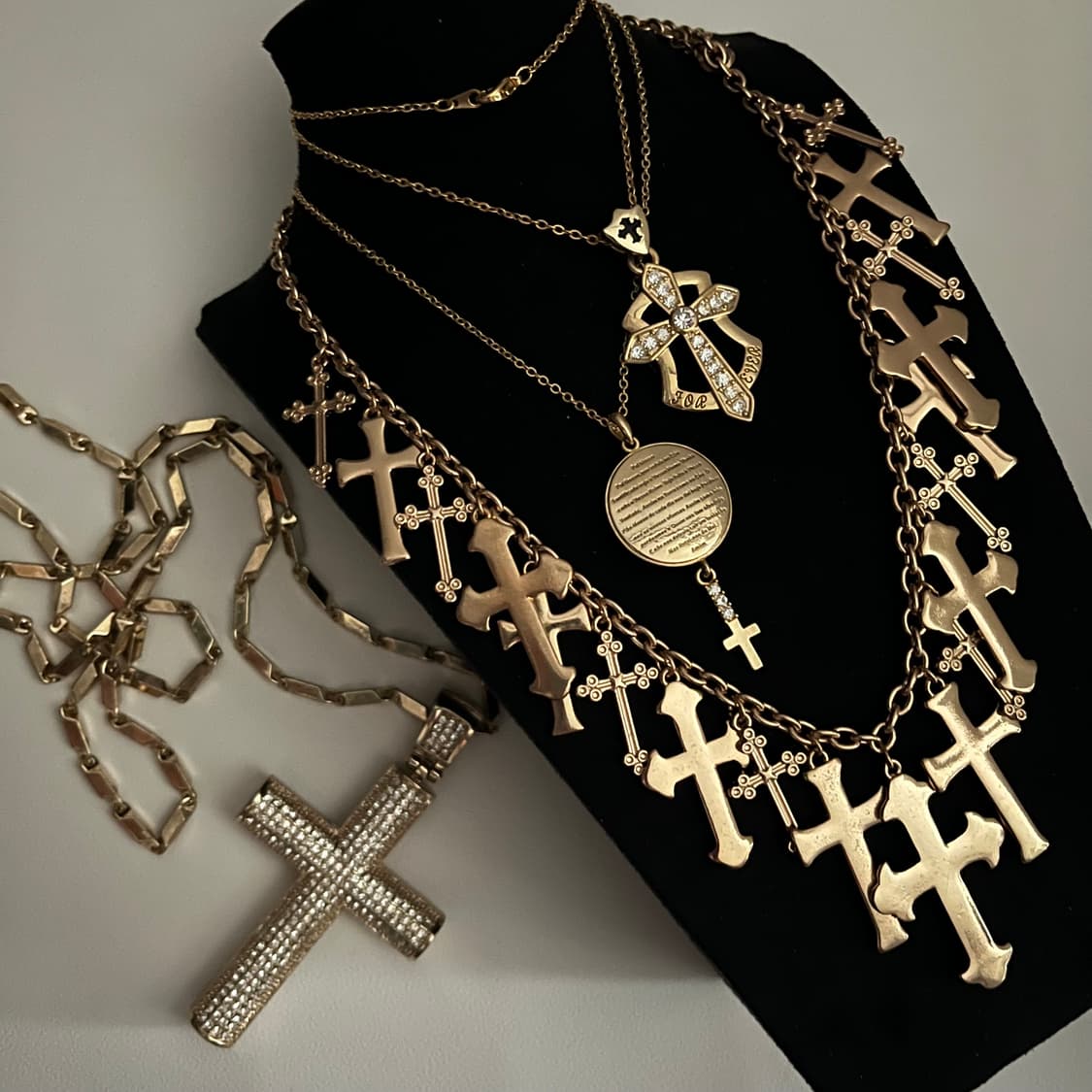 빈티지 악세서리 목걸이 팔찌 반지 갸루 펑크 체인 락시크 상품이미지6