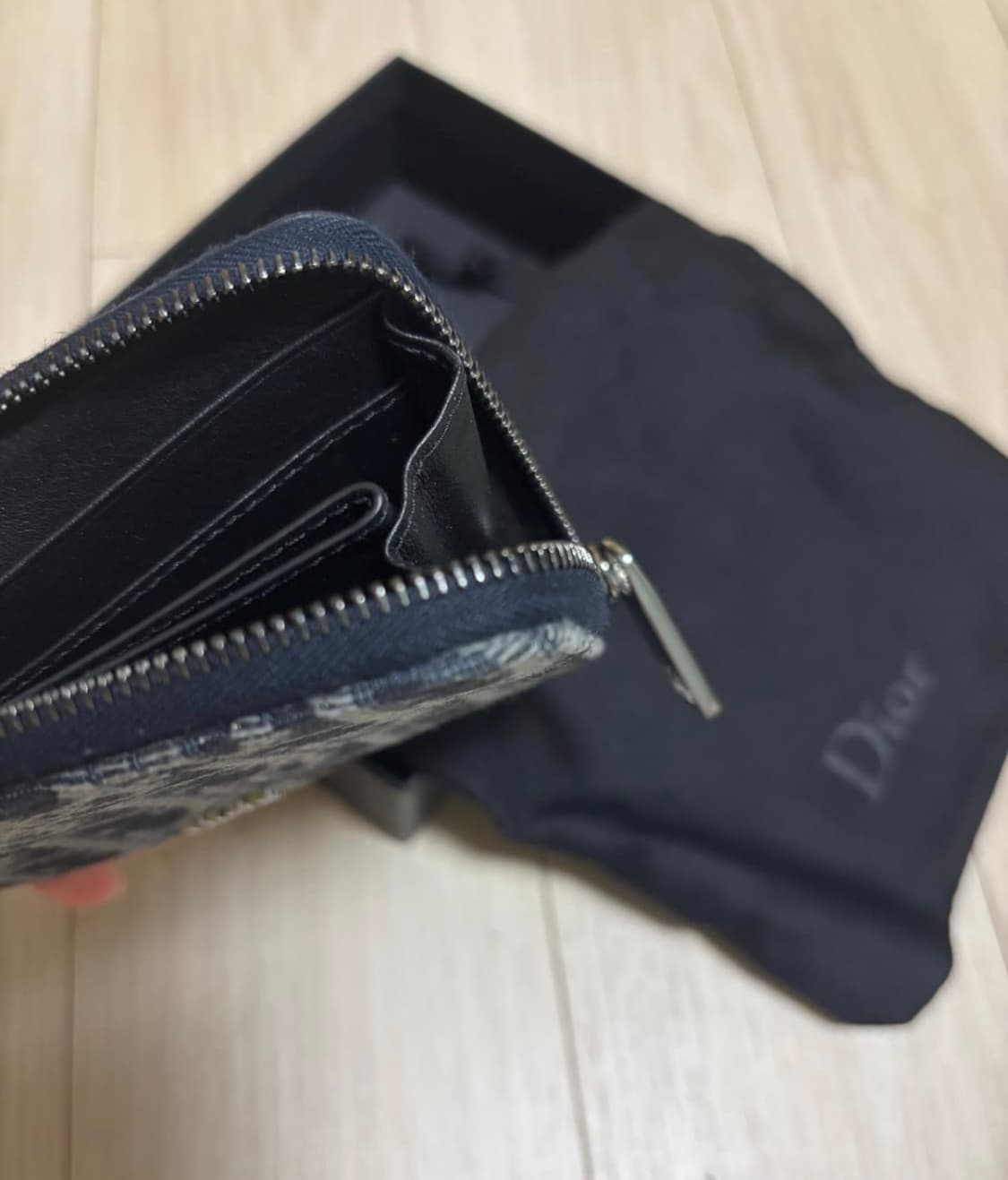 디올 오블리크  지퍼 지갑 상품이미지2