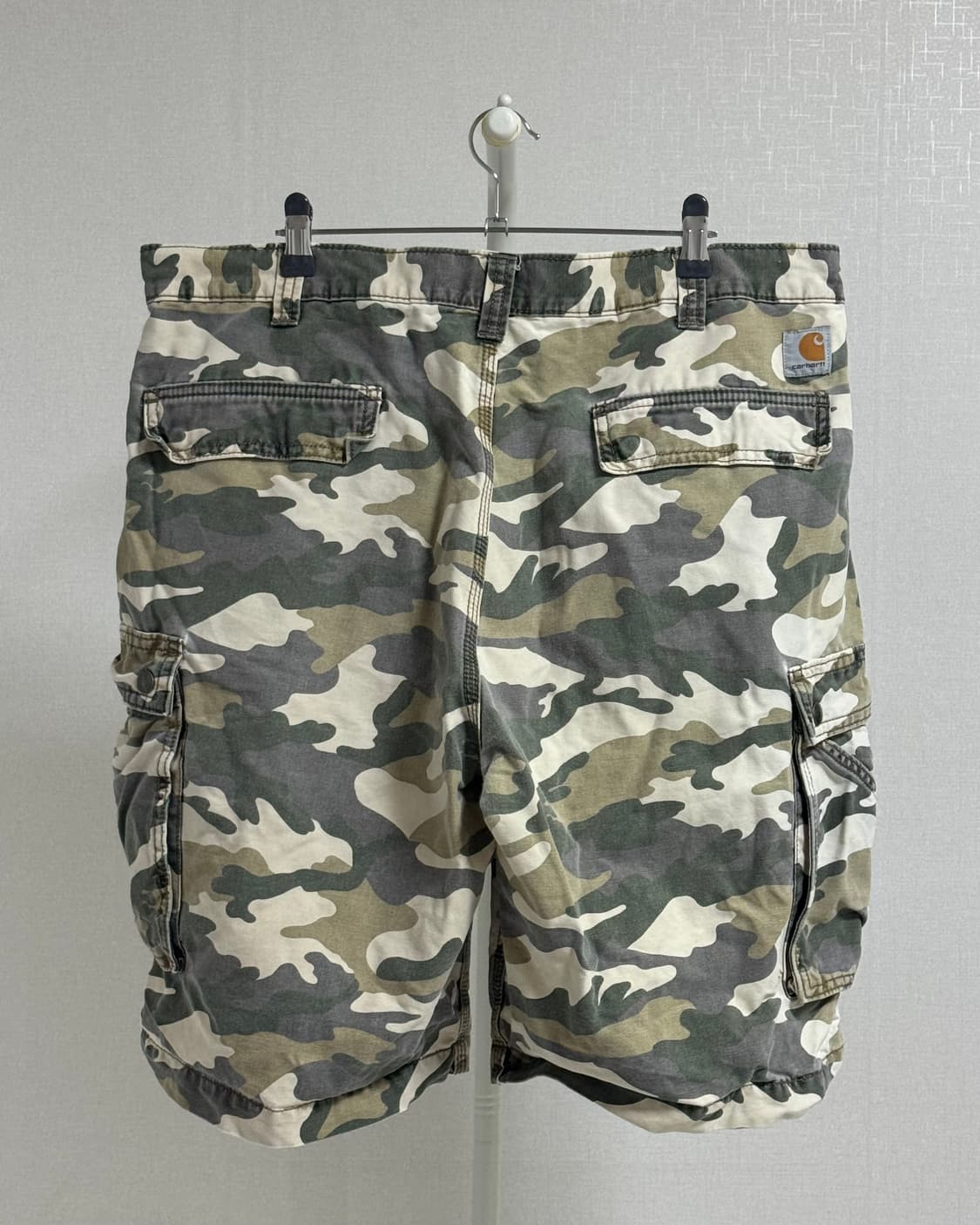 칼하트 클래식 카모플라쥬 카고 워크 쇼츠 W38 상품이미지2