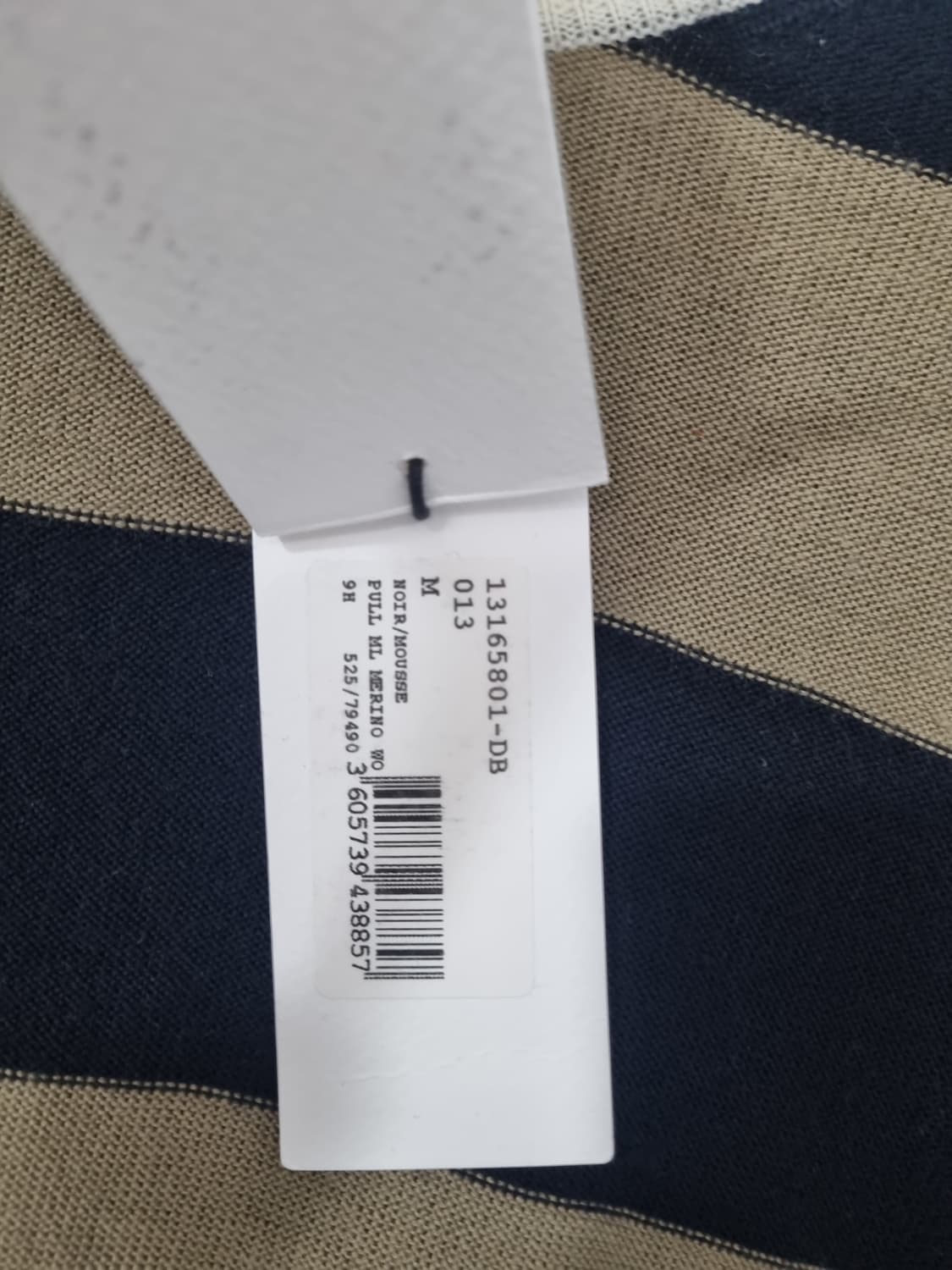 새상품 SONIA RYKIEL 스트라이프 후드 케이프 니트 55반 상품이미지9