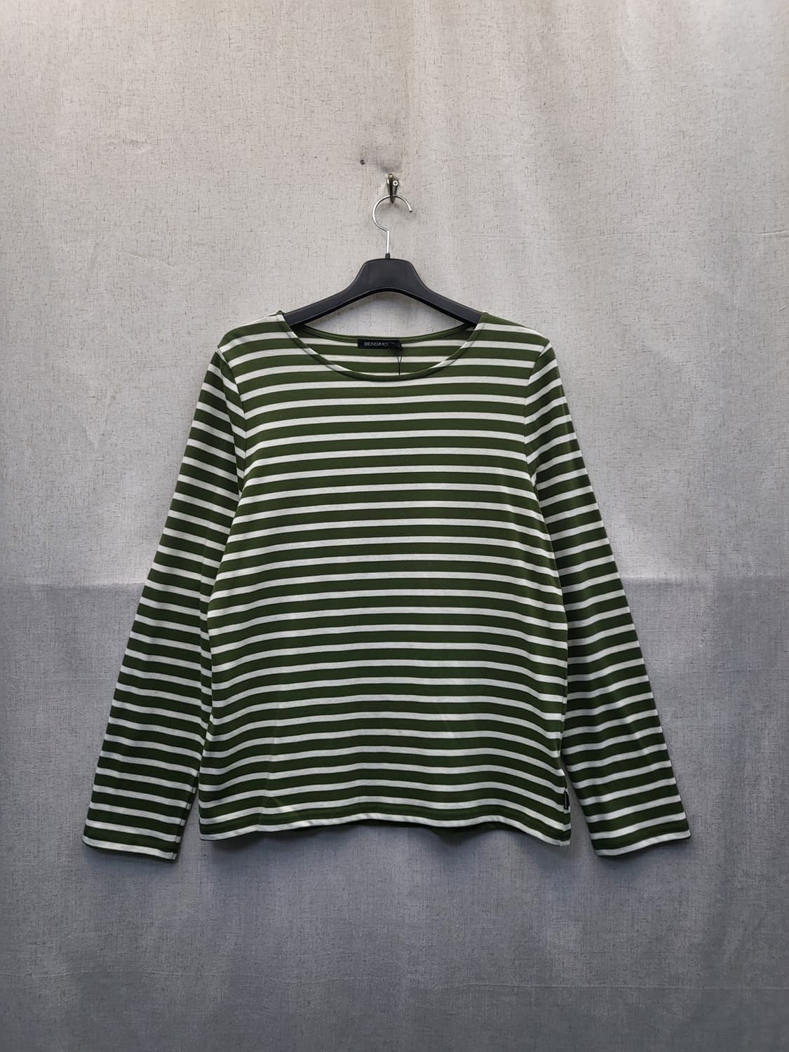 벤시몽 스트라이프 긴팔 티셔츠 상품이미지1